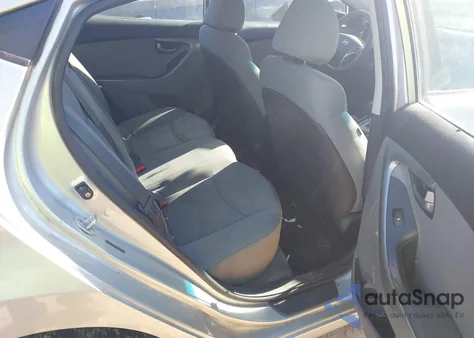 2012 Hyundai Elantra Gls from USA, damaged, VIN 5NPDH4AE4CH071687